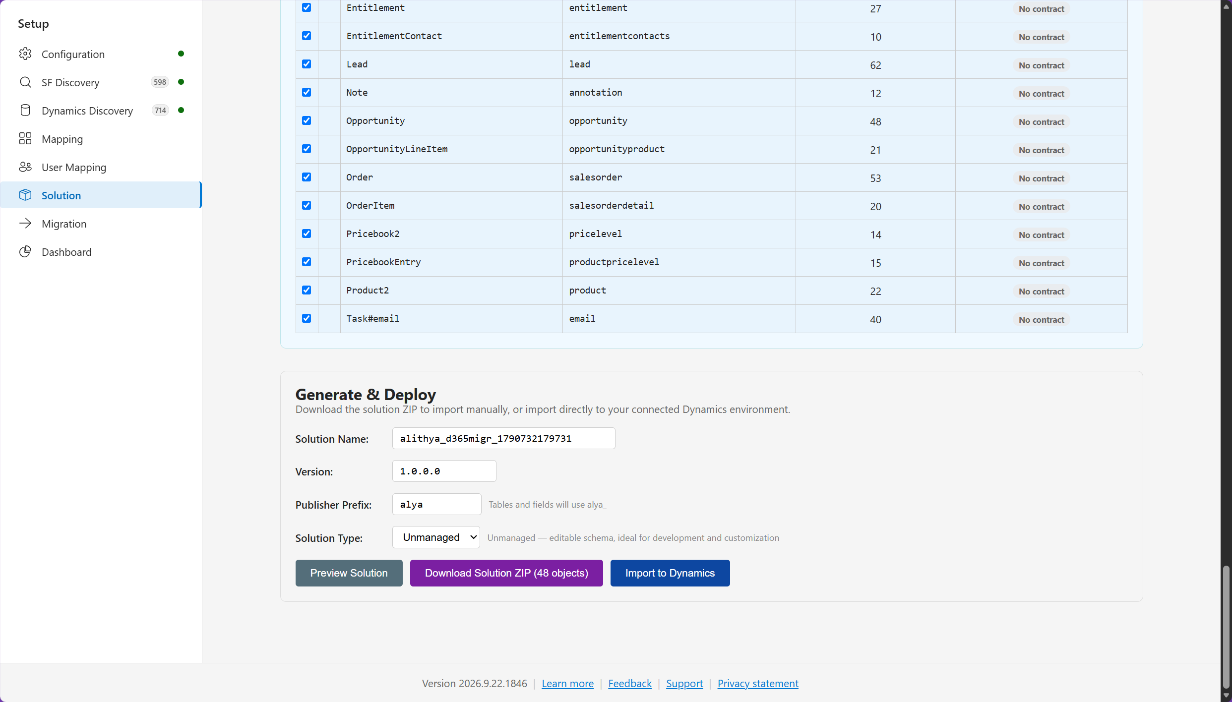 Generate and deploy a Dynamics 365 solution package