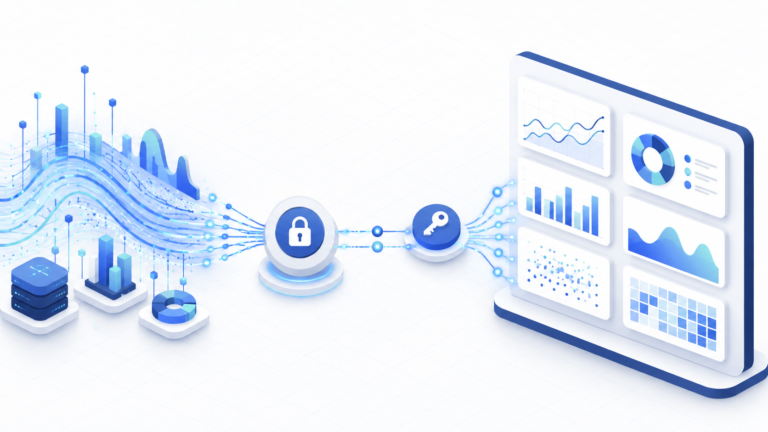 Diagnostic telemetry passing through secure configuration into an analytics dashboard